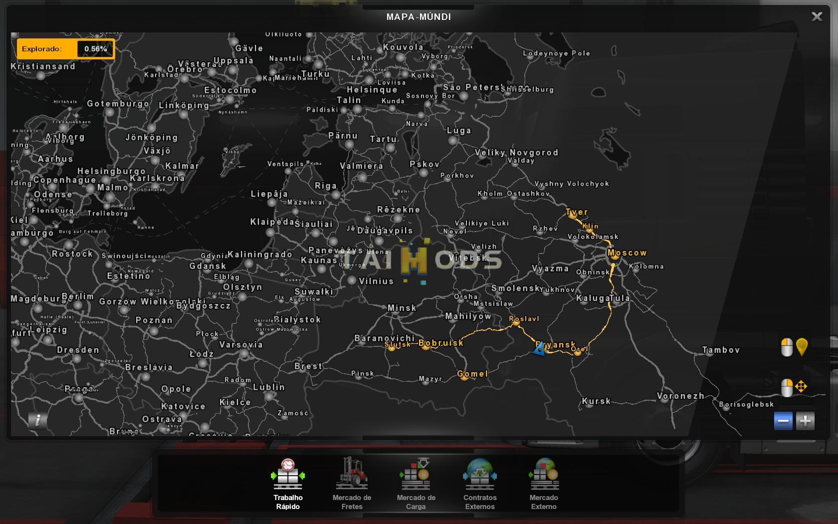 ETS2 - Project Balkans 3.4 Map Profile Mod (1.35.x)