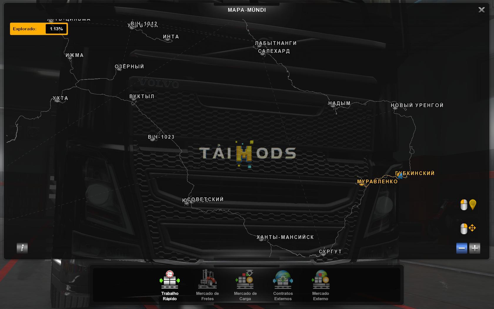 ETS2 - Profile Russian Open Spaces By Morozov 7.5 (1.35.x)