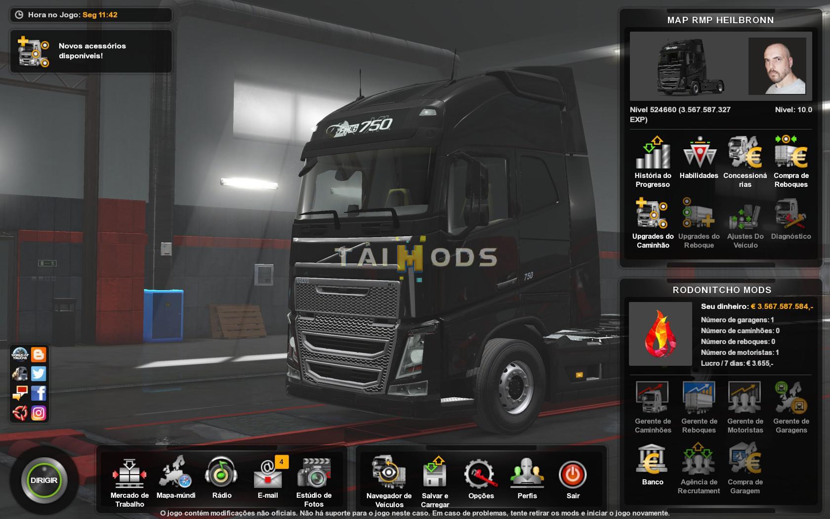 ETS2 - Profile Rmp Heilbronn By Klauzzy V1.0.8 (1.35.X)