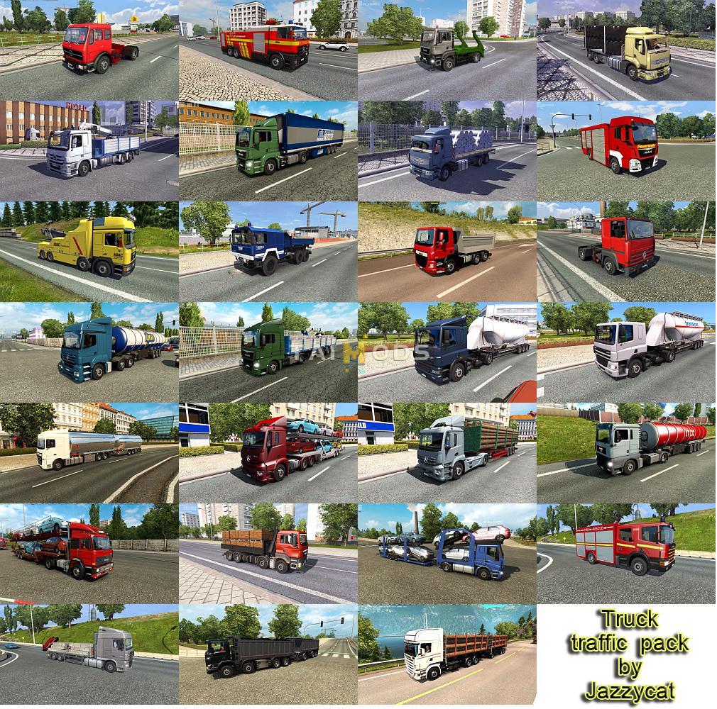 ETS2 - Truck Traffic Pack V5.0.1 (1.39.x)