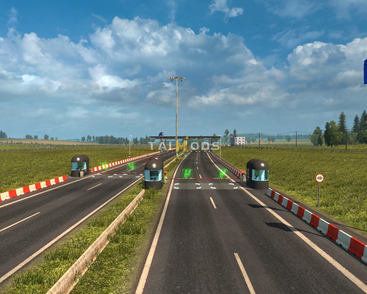 ETS2 - Border improvements Pack for ProMods 2.42 V1.1.0 (1.36.X)