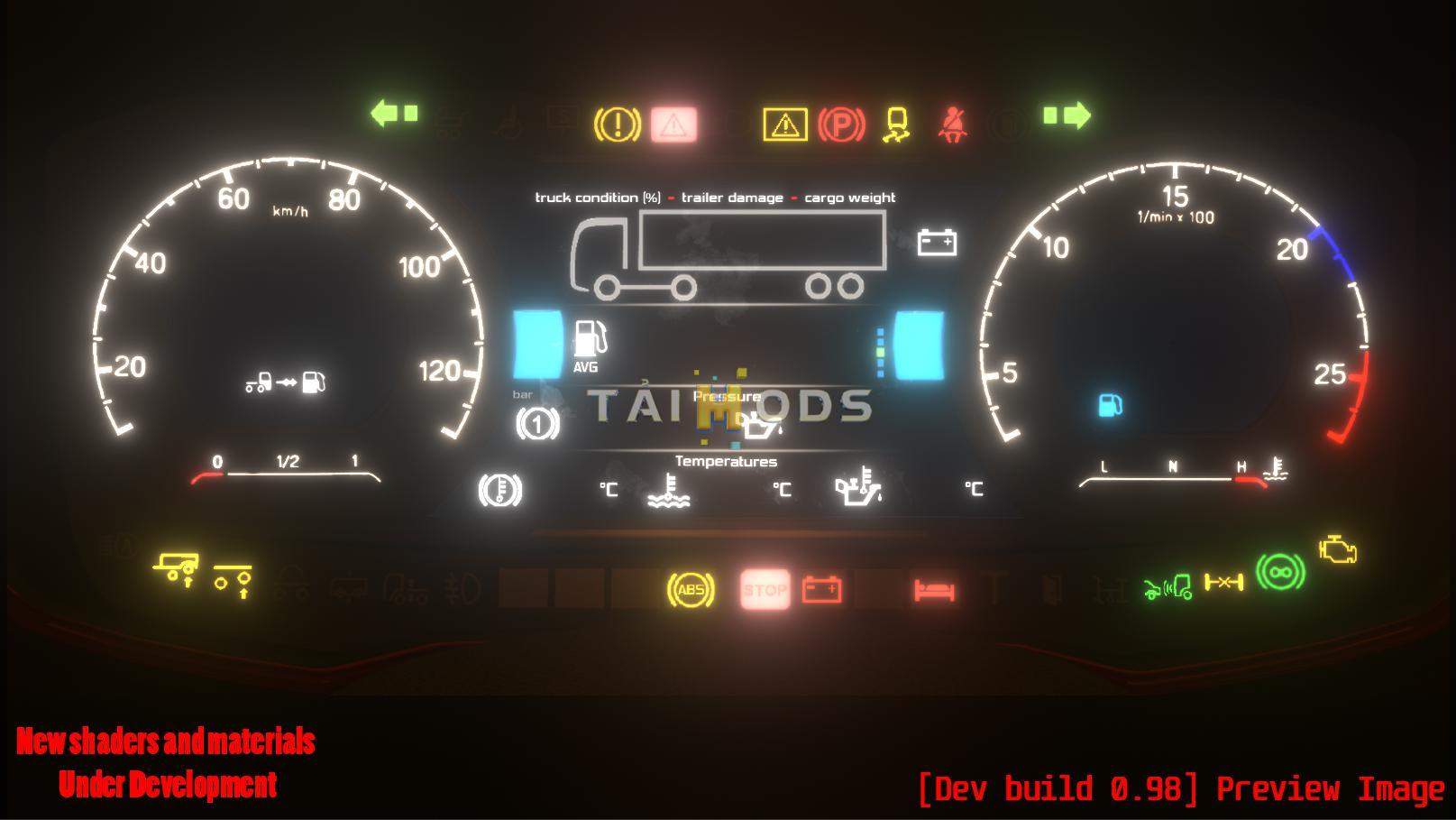 ETS2 - Kronos Telemetry [Android] 0.7a (1.35.x)