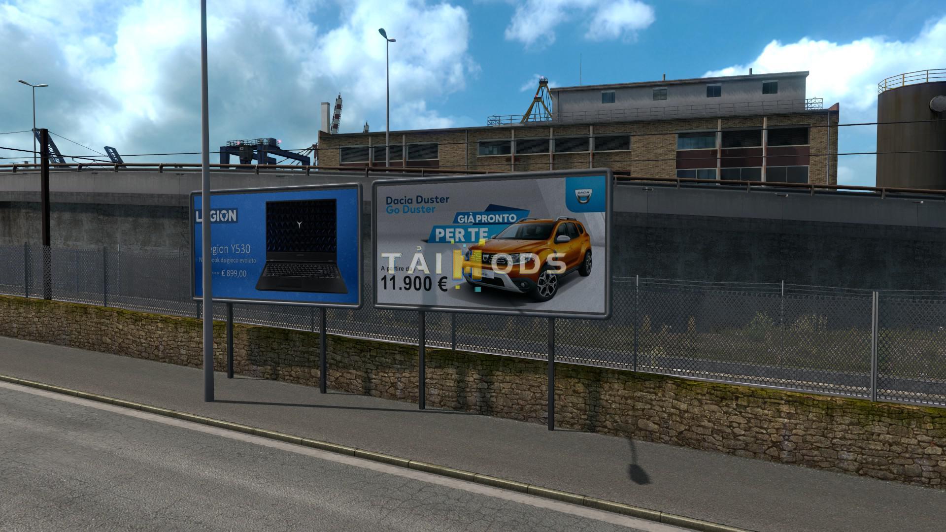 ETS2 - Real Advertisements V1.8 (1.35.X)