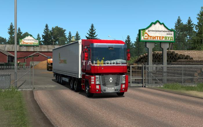 ETS2 - Real Company Logo Baltic (1.35.X)
