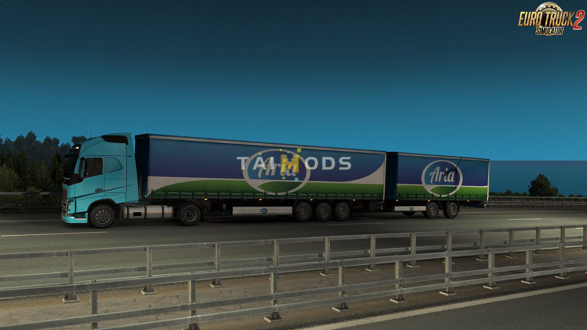 ETS2 - Multiple Trailers in Traffic Mod V4.1 (1.35.X)