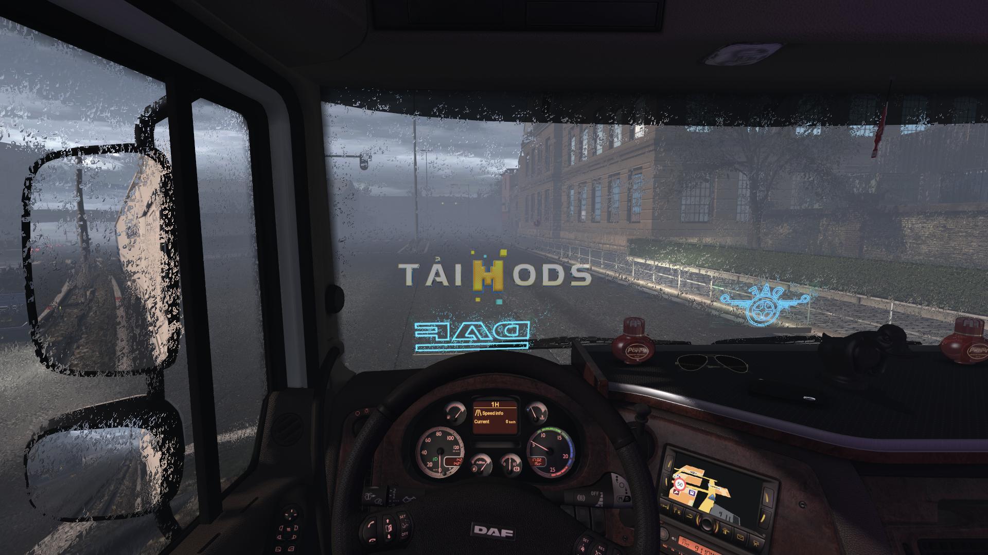 ETS2 - Realistic Rain & Thunder Sounds V1.9 (1.35.X)