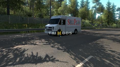 ETS2 - AI Package Van (1.35.X)
