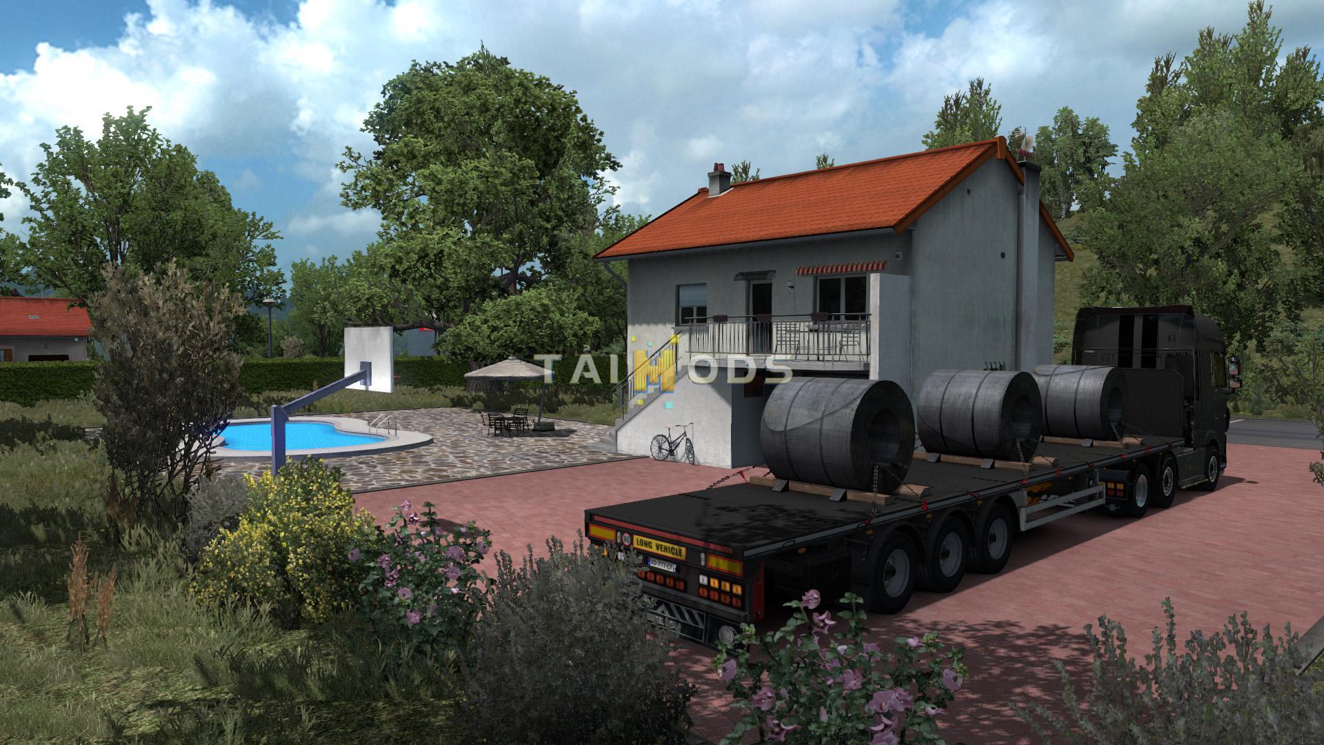 ETS2 - Warehouse & House in Epinal V1.0 (1.35.X)