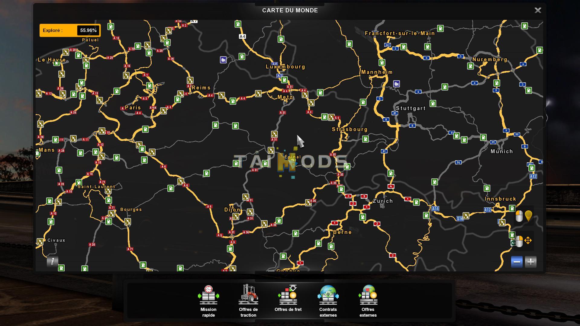 ETS2 - Warehouse & House in Epinal V1.0 (1.35.X)