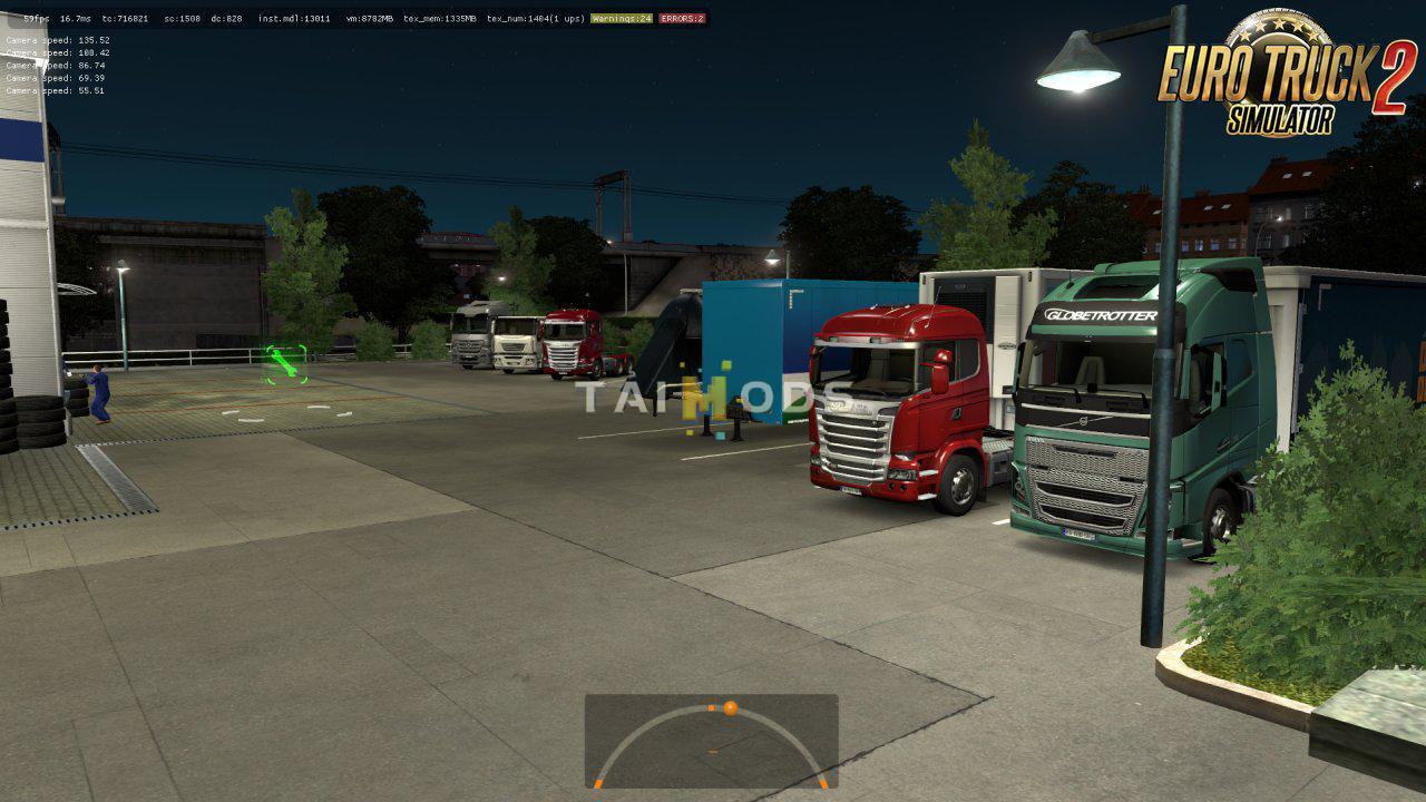 ETS2 - New Prefabs - Service Stations 2 (1.35.X)