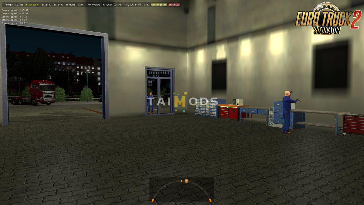 ETS2 - New Prefabs - Service Stations 2 (1.35.X)