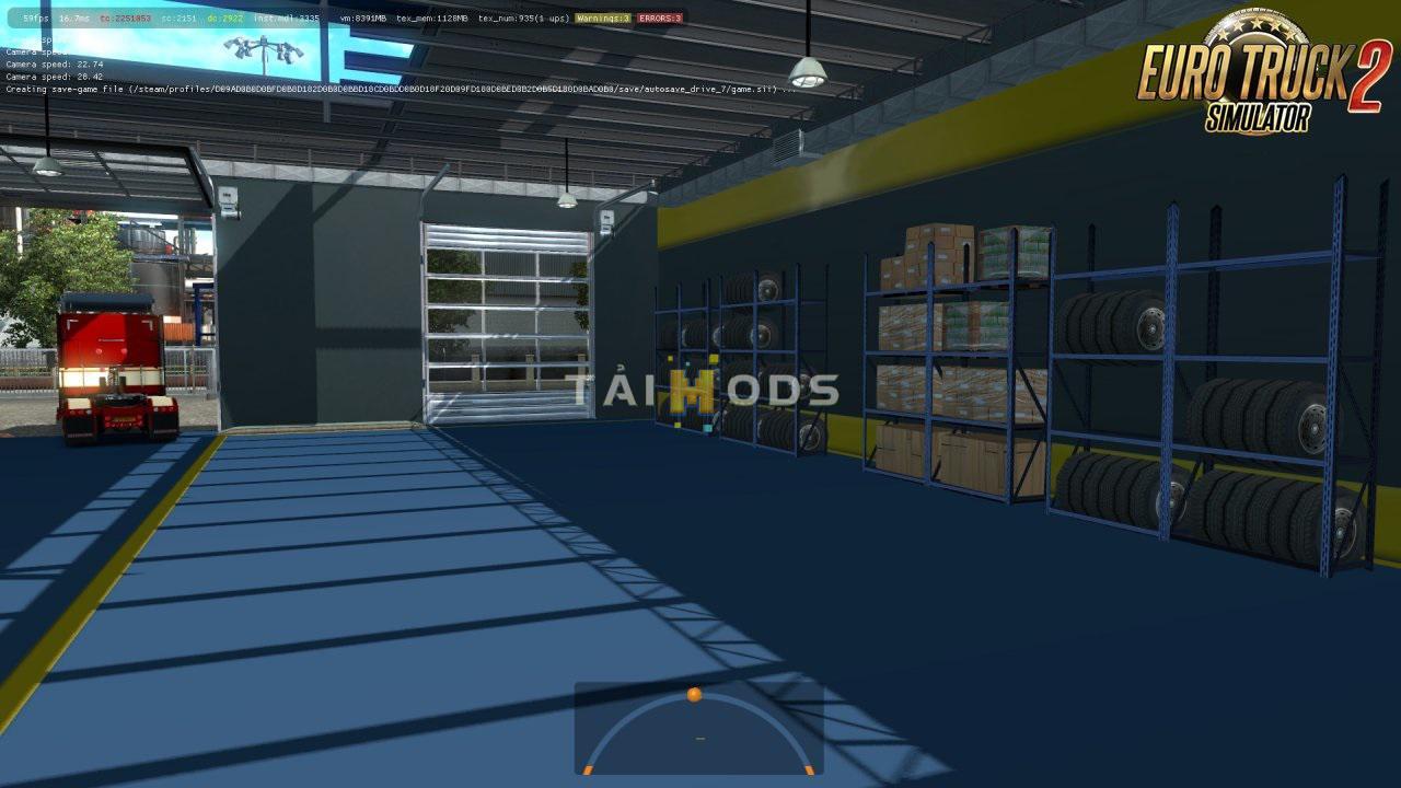 ETS2 - Tds Eco Garage Europa (1.35.X)
