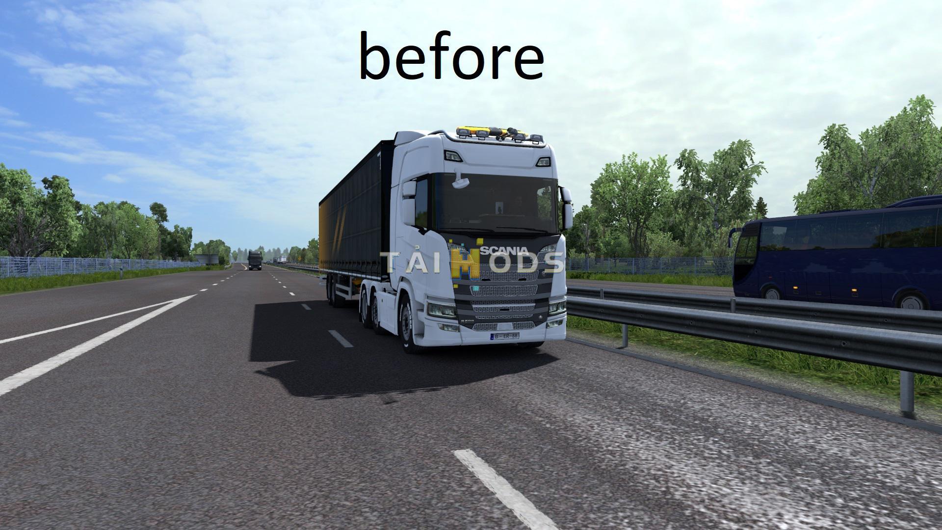 ETS2 - Reshade Preset for Using Naturalux V0.2 (1.35.X)