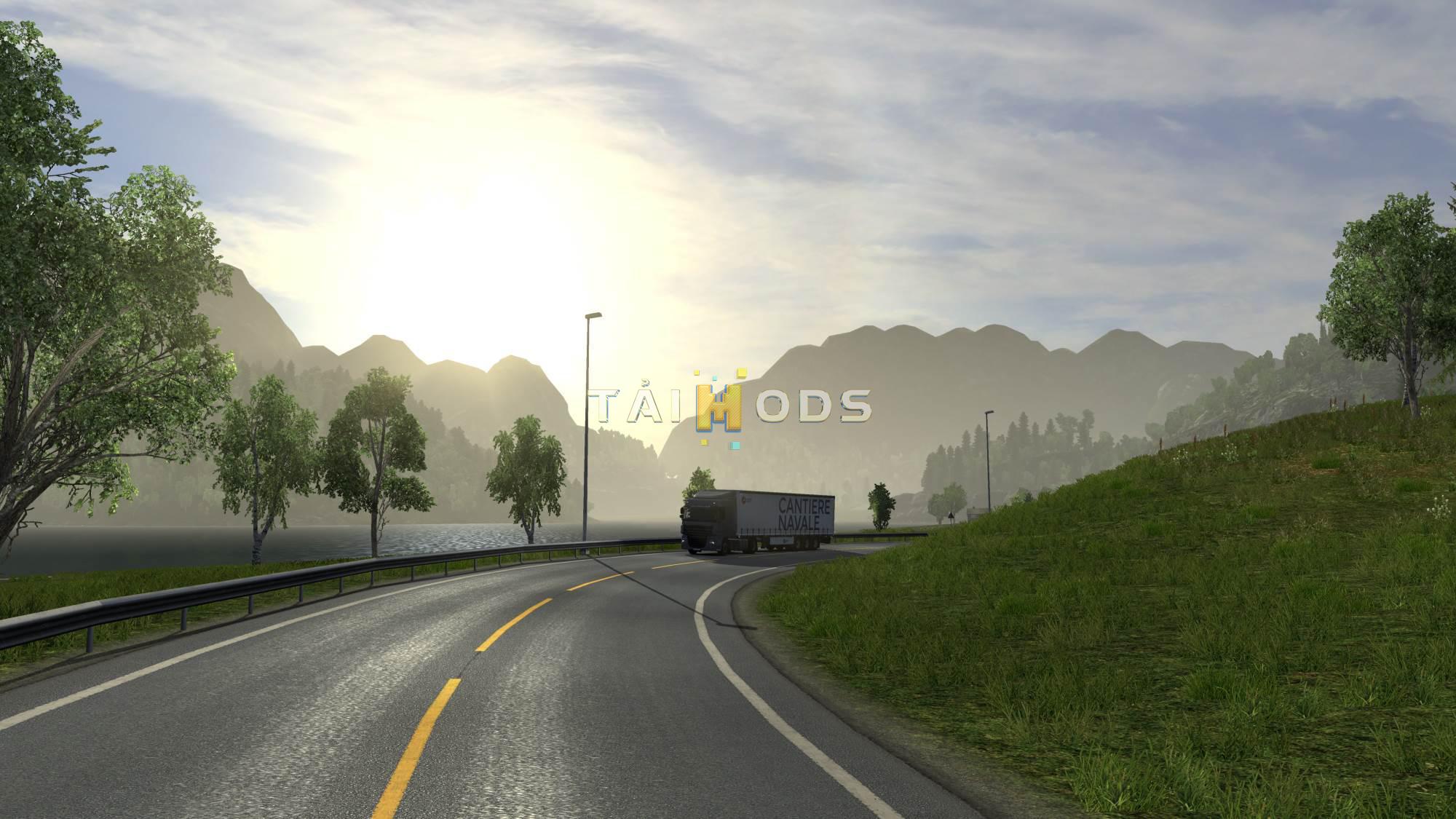 ETS2 - NaturaLux - Enhanced Graphics and Weather (1.35.X)