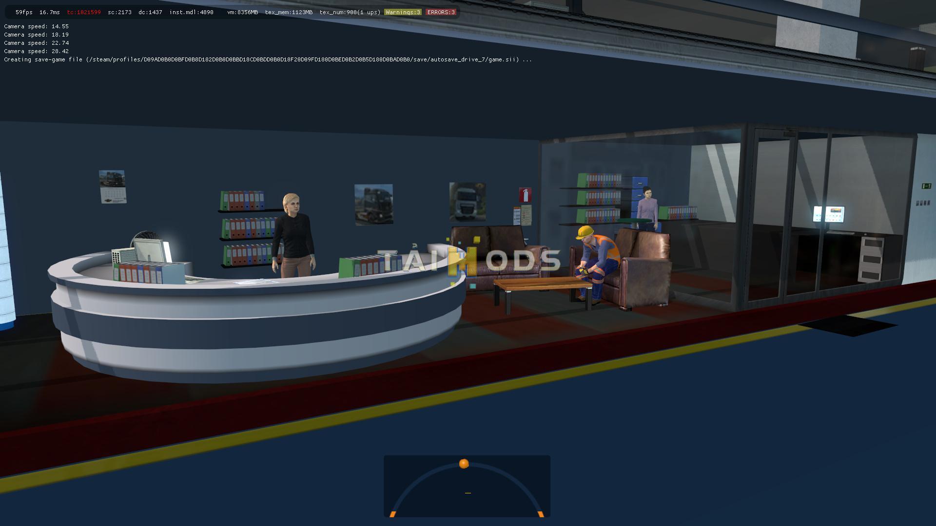 ETS2 - Old European Garage V1.0 (1.35.X)