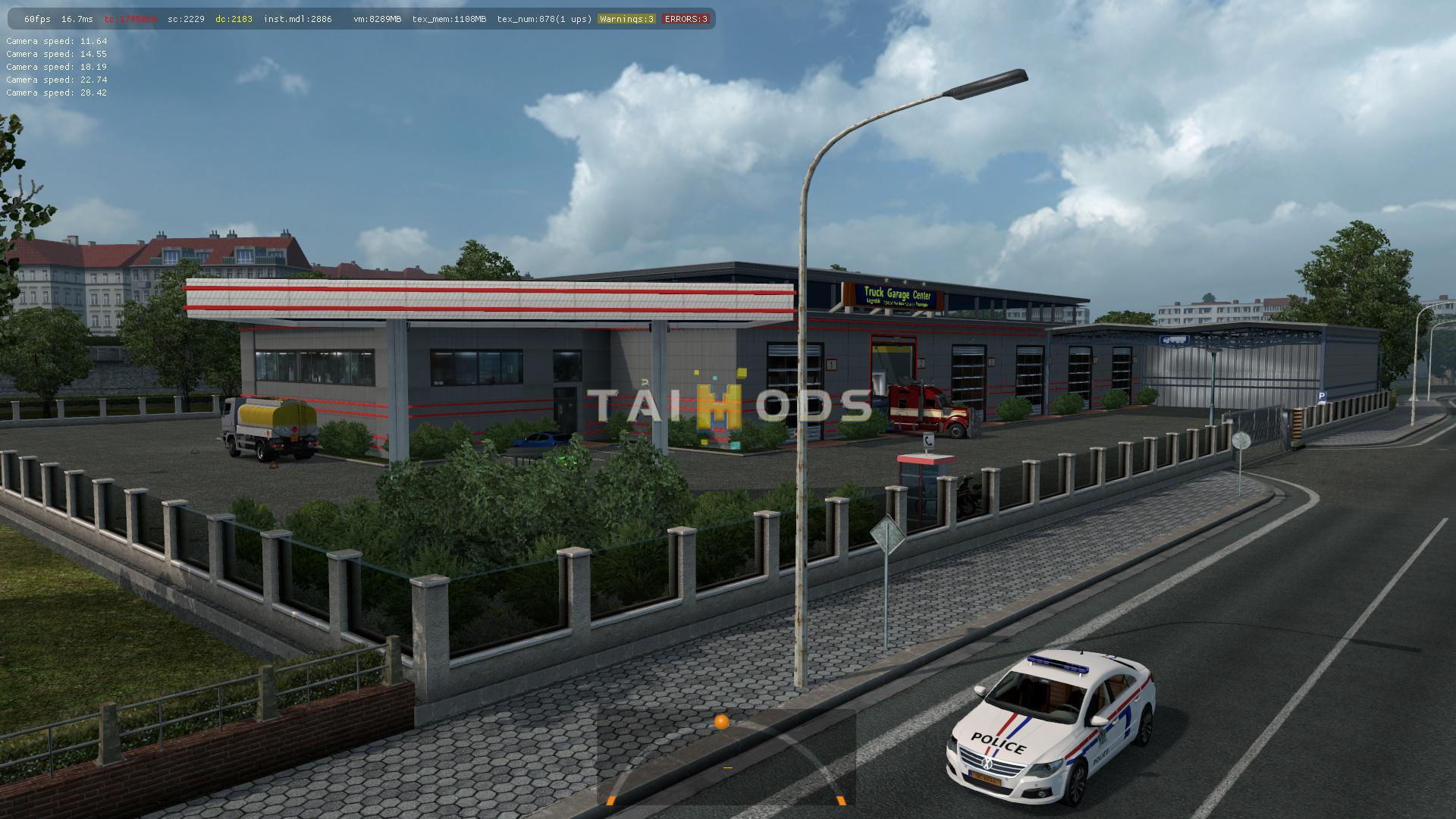 ETS2 - Old European Garage V1.0 (1.35.X)