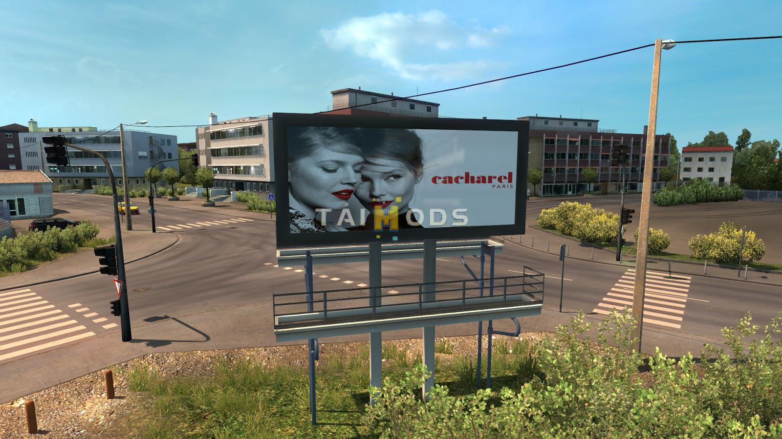 ETS2 - Real Advertisements V1.7 (1.35.X)