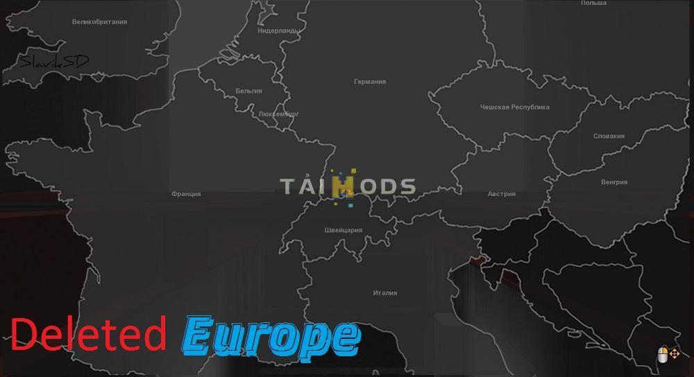 ETS2 - Deleted Europe (1.35.X)