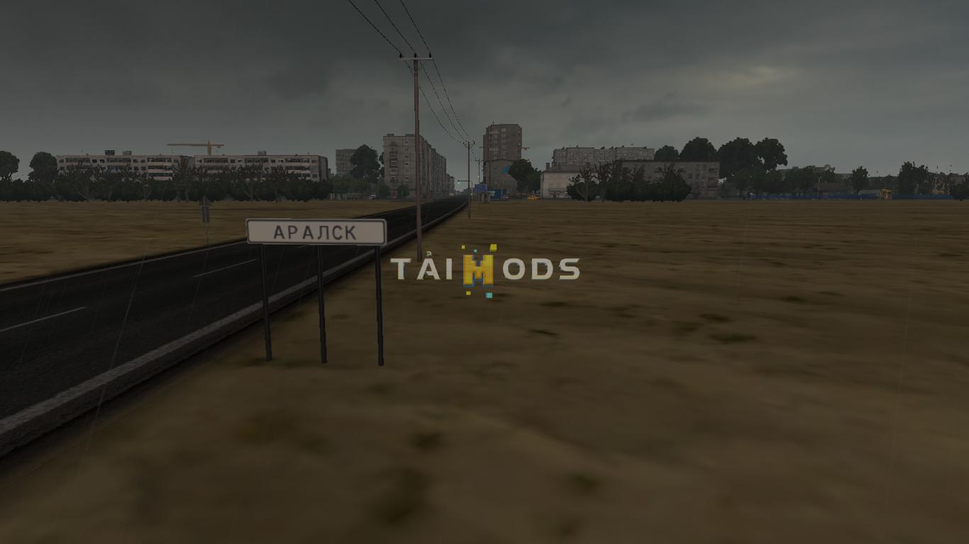 ETS2 - Road to Aral - A Great Steppe Addon V1.0 (1.35.X)