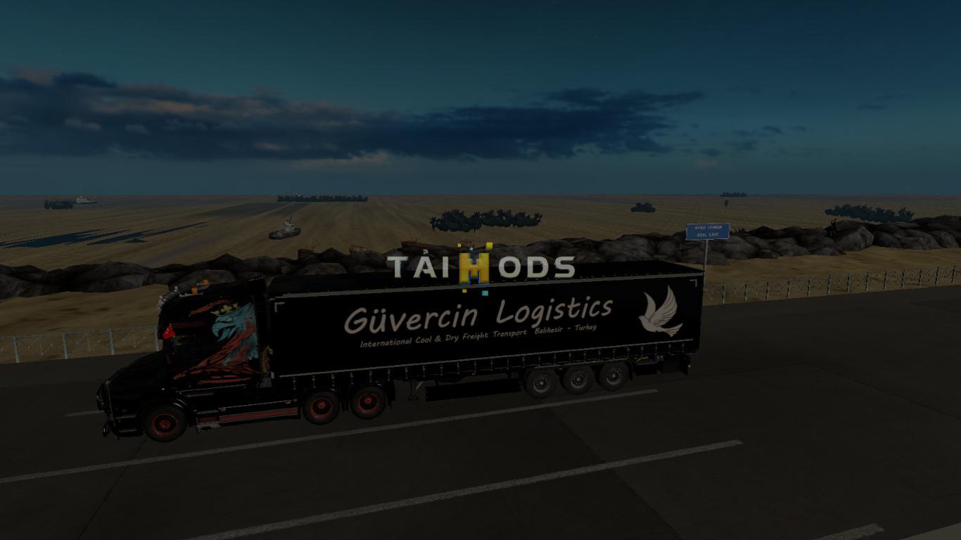 ETS2 - Road to Aral - A Great Steppe Addon V1.0 (1.35.X)