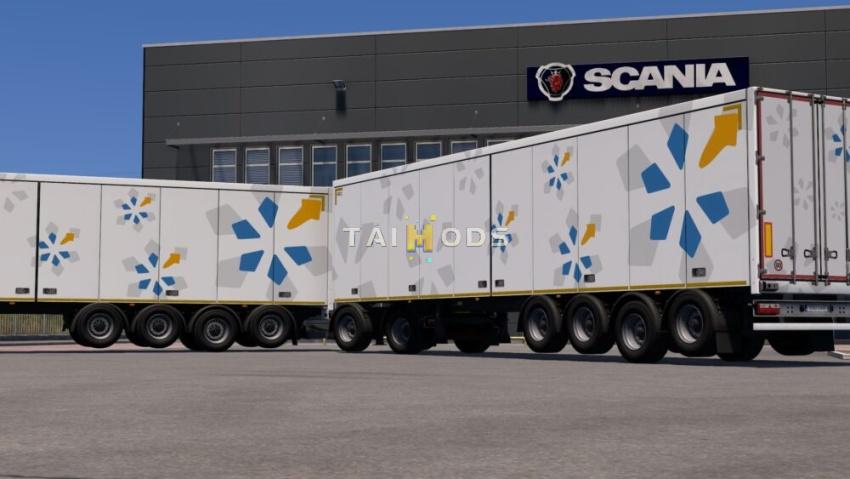 MOD ETS2 – Phụ Tùng ETS2 - Lifting Axes V1.0 (1.57.x)
