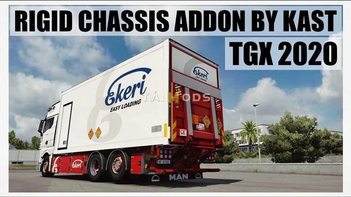 MOD ETS2 – Phụ Tùng ETS2 - MAN TGX 2020 Rigid Addon V1.2 (1.54.x)
