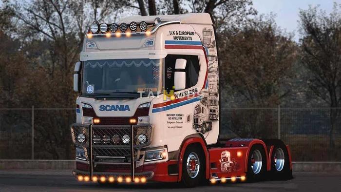 MOD ETS2 – Phụ Tùng ETS2 - JB Light Pack V1.54 (1.54.x)