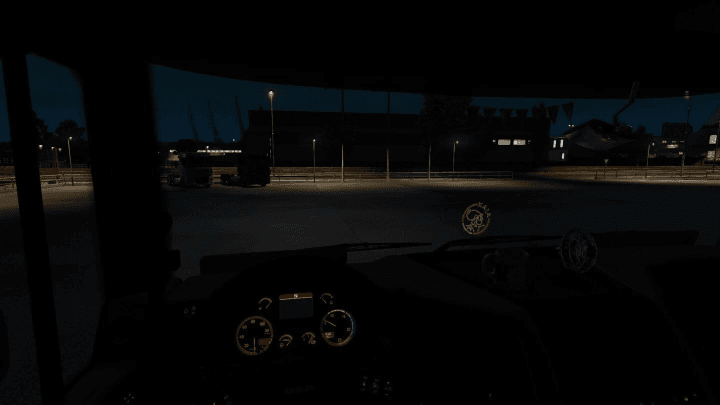 MOD ETS2 – Phụ Tùng ETS2 - Interior Light & Emblems V24.12 (1.53.x)