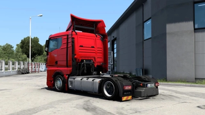 MOD ETS2 – Phụ Tùng ETS2 - Low Deck Chassis for Man TGX 2020 V1.1 (1.53.x)