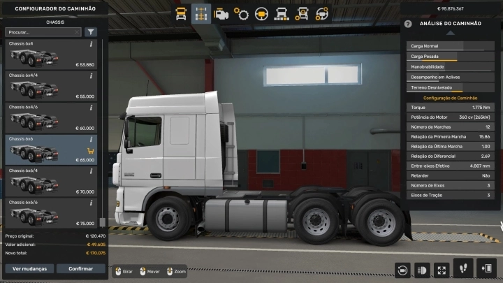 MOD ETS2 – Phụ Tùng ETS2 - Chassis Trucks V1.1 (1.53.x)