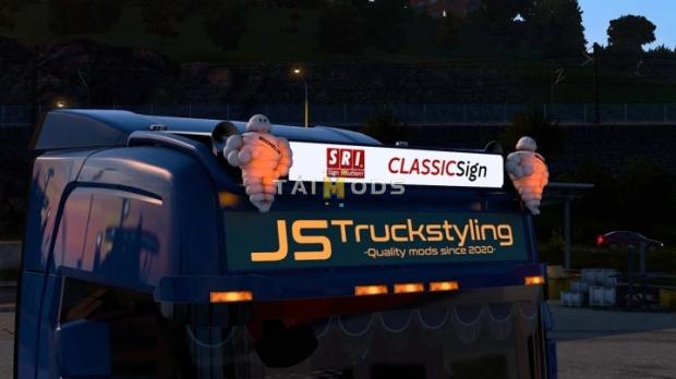 MOD ETS2 – Phụ Tùng ETS2 - SRI Lightbox Pack V1.6 (1.50.x)