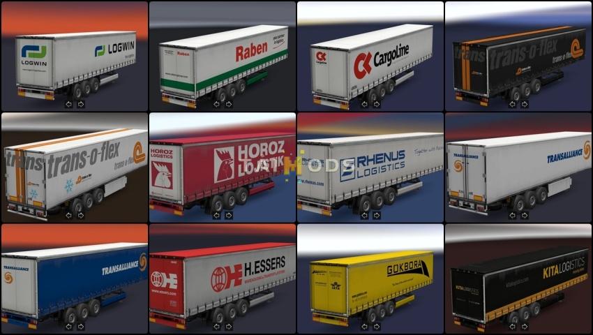 ETS2 - SiSLs Trailer Pack V1.56 (1.56.x)
