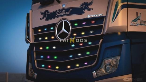 MOD ETS2 – Phụ Tùng ETS2 - Boreman LED Marker Lights Pack (1.50.x)