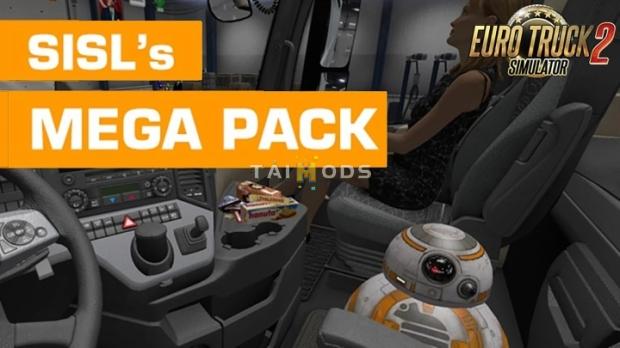 MOD ETS2 – Phụ Tùng ETS2 - SiSL Mega Pack (1.49.x)