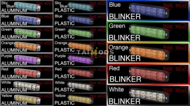 ETS2 - NkD Led & Aux Light V4.3 (1.49.x)
