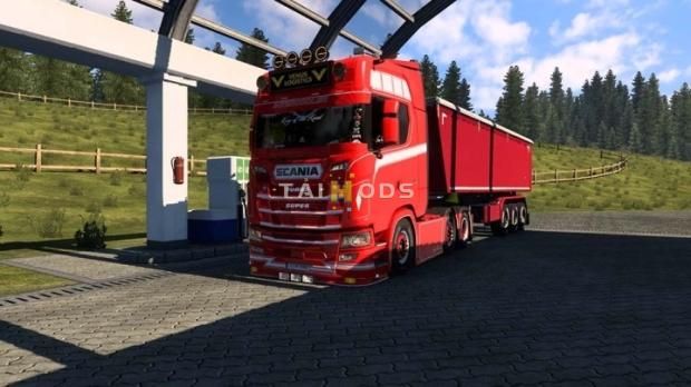 MOD ETS2 – Phụ Tùng ETS2 - Venus Scania NG Parts V1.2.1 (1.49.x)