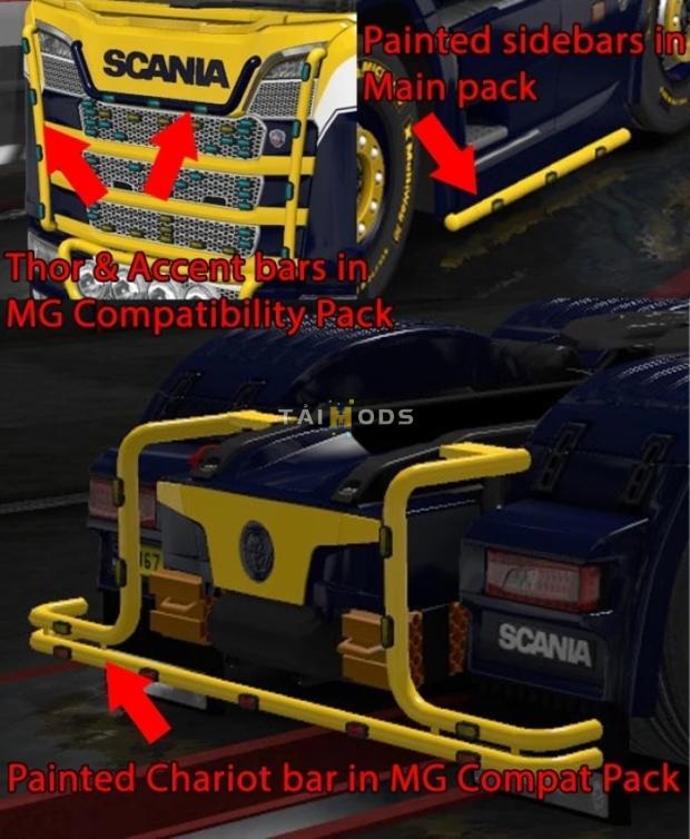 MOD ETS2 – Phụ Tùng ETS2 - Truck Accessory Pack V16.2 (1.49.x)