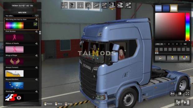 MOD ETS2 – Phụ Tùng ETS2 - Sticker Glass Zero Two (1.49.x)