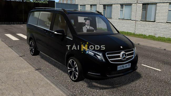 City Car Driving 1.5.9.2 - Mercedes-Benz V-Class 250 Car Mod