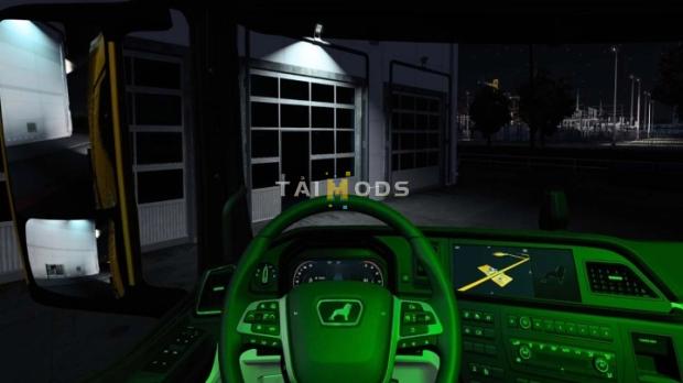 MOD ETS2 – Phụ Tùng ETS2 - Interior Cabin Lights V0.1 (1.48.x)