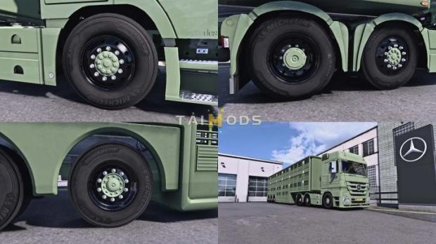 ETS2 - SCS Wheels Rework V1.0 (1.47.x)