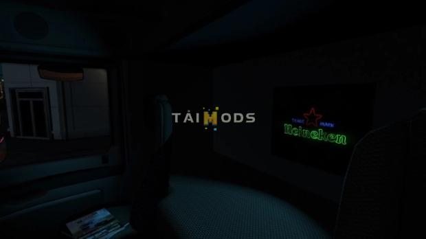 MOD ETS2 – Phụ Tùng ETS2 - Interior Lights & Emblems V9.9 (1.47.x)