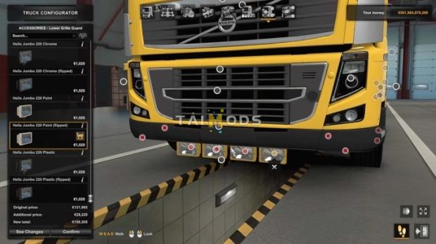 MOD ETS2 – Phụ Tùng ETS2 - Volvo FH3 Tuning Pack V1.1 (1.47.x)