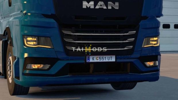 MOD ETS2 – Phụ Tùng ETS2 - Man TGX 2020 Xenon Headlights V1.0 (1.47.x)