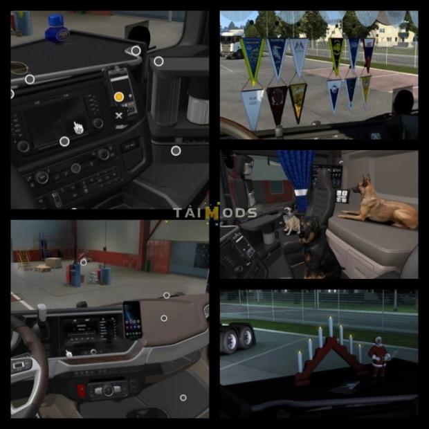 ETS2 - Interior Addon V1.4.5 (1.47.x)