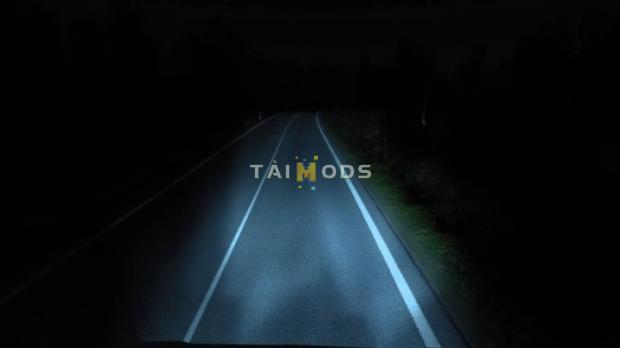 MOD ETS2 – Phụ Tùng ETS2 - Blue Headlights V1.0 (1.46.x)