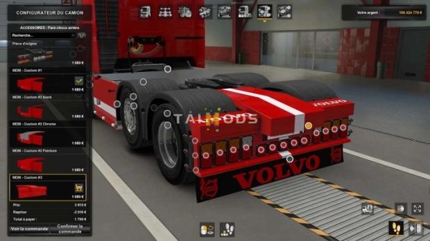 MOD ETS2 – Phụ Tùng ETS2 - Addons Volvo FH16 2009 (1.46.x)