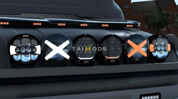 MOD ETS2 – Phụ Tùng ETS2 - JB Light Pack v1.2 (1.46.x)