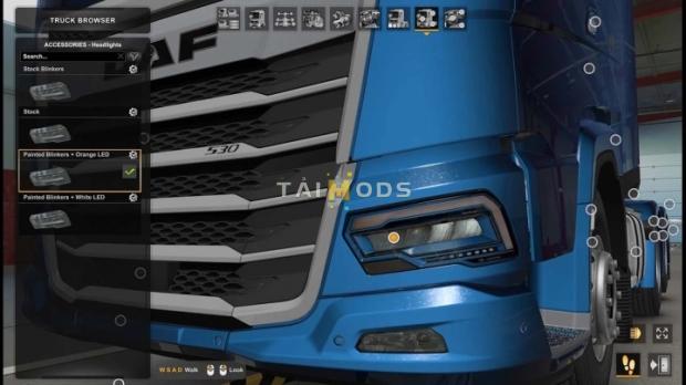 ETS2 - Sequential Turn Signal DAF XG 2021 v1.2 (1.46.x)