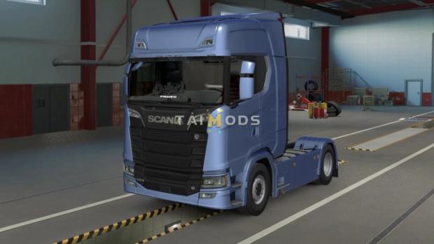 ETS2 - Front Window Decals V1.0 (1.45.x)